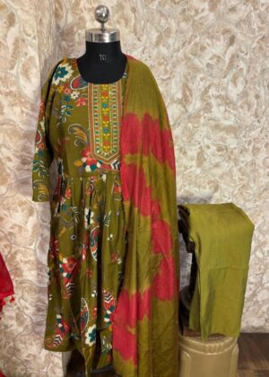 Designer Printed Cotton Chudi