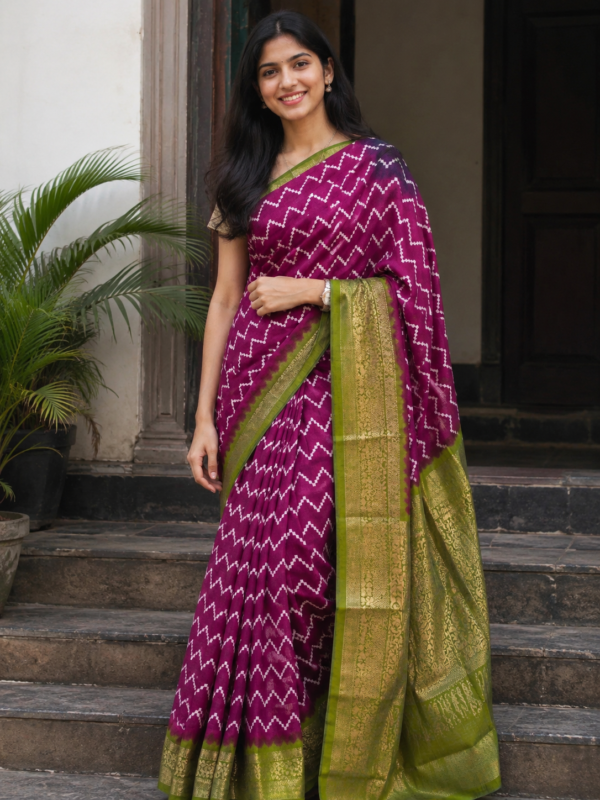 Chevron Sarees